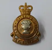 Vintage Military Hat Badge British Army Issue Army Catering Corps Old Pattern