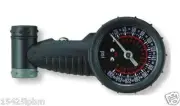 Dial Bicycle Tire AIR PRESSURE Gauge 260psi Presta & Schrader Tool Bike