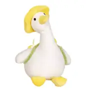Kawaii Flower Duck Plush Toys Soft Cartoon Doll Stuffed Animal Goose Pillow A