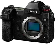 Panasonic DC-S1E-K Mirrorless Full Frame Camera, 4K 60p/50p Video Recording with Flip Screen (Professional Video Functions. 24.2MP CMOS Sensor, Without Lens, Black)