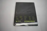 Legion Paper Stonehenge Aqua Black Cold Press Pad 8" X 10" Black 15 Sheets 140lb