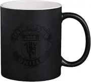 FOCO Officially Licensed Manchester United FC Football Gloss Black Mug