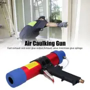 Pneumatic Glass Glue Gun Air Caulking Straight Adjustable Aluminum Power Tools