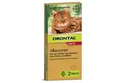 Drontal All Wormer Tablets for Large Cats Up To 6kgs - 2 Tablets (Bayer)