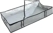 Blanket Storage Box Underbed Bag Clothing Organizer Sturdy Nonwovens Quilt Bag Humidity