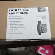 Orbit 1-Outlet Hose Faucet Timer 62061N Programmable Watering Durations