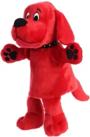 Aurora - Medium Red Clifford - 12" Clifford Hand Puppet - Playful Stuffed Animal
