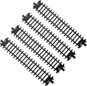 Children's Train Track Sets 4pcs Replacement Tracks Toy Accessories for Playtime Learning