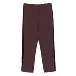 [Elisabetta Franchi] Elisabetta Franchi Side-stripe Split-hem Trousers 42 IT BROWN