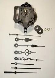 Seiko Dual Chime Quartz Pendulum Clock Movement and Hands Set