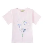 [Stella McCartney Kids] Stella McCartney Kids Printed cotton jersey T-shirt Y 3 multicoloured