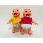 絕版 1991年 恐龍家族 電視影集 DISNEY DINOSAURS TV SHOW 恐龍寶寶軟膠玩偶
