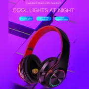 Wireless Bluetooth Noise Canceling Over Ear Headphones Stereo Headset Microphone