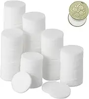 100Pcs Cotton Aroma Pads for Diffusers Essential Oil Necklace Refill Pads Compact Diffuser Accessories for Aromatherapy Compatible with Car Diffusers Humidifiers