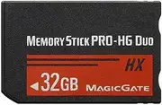 32GB High Speed Memory Stick Pro-HG Duo (MS-HX32A) for PSP Accessories/Camera Memory Card