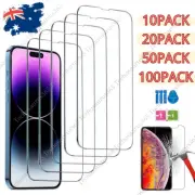 Wholesale Bulk Lot Tempered Glass Screen Protector For iPhone 7 8 12 13 14 15 16