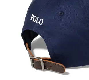 美國百分百【全新真品】Ralph Lauren 帽子 RL 棒球帽 Polo 大馬 男帽 配件 老帽 黑/深藍 C482