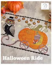 Yasmin Made With Love Cross Stitch Chart - Halloween Ride