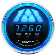 AutoMeter 6187 GAUGE; SHIFT LIGHT; DIGITAL RPM W/BLUE LED LIGHT; COBALT
