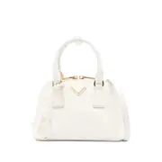 [Prada] Prada Saffiano-leather Tote Bag ONE SIZE WHITE