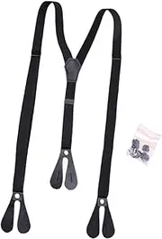 [ａ aternee] Mens Suspender Clothing Accessories Pants Suspender for Jeans Business suits