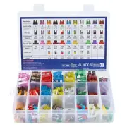x460 Car Automotive Standard Fuses Micro 2 Blade Mini Fuse Assortment W/ Puller