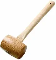 Wooden Mallet to Hammer Leathercraft & Jewelry Medium F/S w/Tracking# Japan New