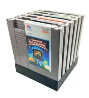Game Holder for NES - Tray Holds 6 Game Cartridges