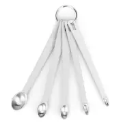 5 Set Mini Measuring Spoons for Kitchen Baking Cooking Dry Liquid Ingredients