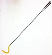 Snake Hooks All Metal Handle - 25" RUBBER TIPPED