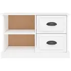 Tv Cabinet White 73X35.5X47.5 Cm Engineered Wood Wood TV Stands & Entertainment