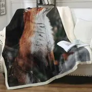 Beautiful Fox Throw Blanket