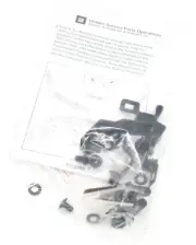 Fitting kit for Bonnet Protector suits Holden Colorado RG S2 Genuine Tinted 2016