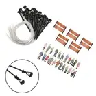 Enhance Your Train Model Layout with 49 Pack of Painted People Figures