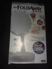 My Fold-Away Mirror The Lighted Double Sided Vanity Makeup Mirror, As Seen on TV