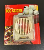 VTG Deluxe Egg Slicer 1975 Kitchen King NEW in Original Package #1291