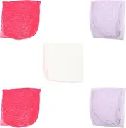 Happyyami 5pcs High Elastic Mesh Bird Carrier Bag for Parrots Chickens and Poultry Durable Cloth Transport Cage with Air Permeability Easy to Use and Store Random Color