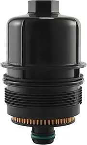 A68F-8Pc Car Oil Filter Housing Cap，Compatible with Gladiator Wrangler JL RAM 1500 2020 2021 68507598AA 68498720AA