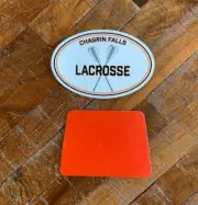 Chagrin Falls Tigers Lacrosse Limited Edition 4 1/2" x 3" Decal - Free Shipping