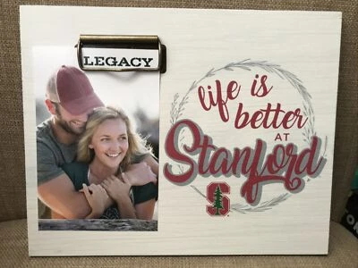 MEMENTO PHOTO HOLDER MOMENTO Life is Better At Stanford 8” x 10” NEW