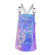 Cross-back Adjustable Apron With 3 Pockets Hair Salon Work Apron for Dazzle