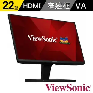 【ViewSonic 優派】VA2215-H 22型 VA 100Hz 護眼電腦螢幕(FreeSync/5ms)