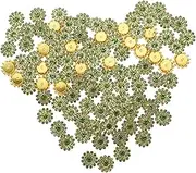 BATHVEVE 1Bag Flatback Rhinestone Embellishments for Crafts Flower Design for DIY Decorations Brooches and Headbands