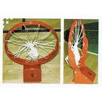 在飛比找蝦皮購物優惠-[爾東體育] 彈簧式籃框 電洽 比賽級籃框 灌籃彈簧籃球框 
