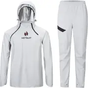 Sweat Sauna Suit Set, High-Tech Workout for Men to Achieve Weight Loss and Fitne