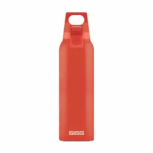 瑞士百年 SIGG 彈蓋輕量保溫瓶 550ml - 熱火紅