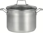 Scanpan Impact Stockpot, 24 cm/7.2 Litre, Silver