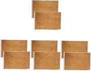 8 Pcs Dollhouse Floor Tiny House Accessories Miniature House Peel and Stick Floor Sticker Mini Flooring Paper Stickers Floor Paper for Doll House Mini House Flooring Sheet Paper