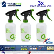 3x Spray Bottle 500ml Hills® Trigger Gun Misting Sprayer Flowers Restaurants