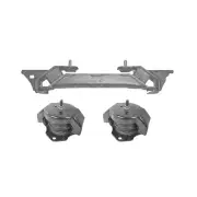 Front + Rear Engine Mount Kit for Mitsubishi Pajero NM NP NS NT NW NX 99-21 Auto